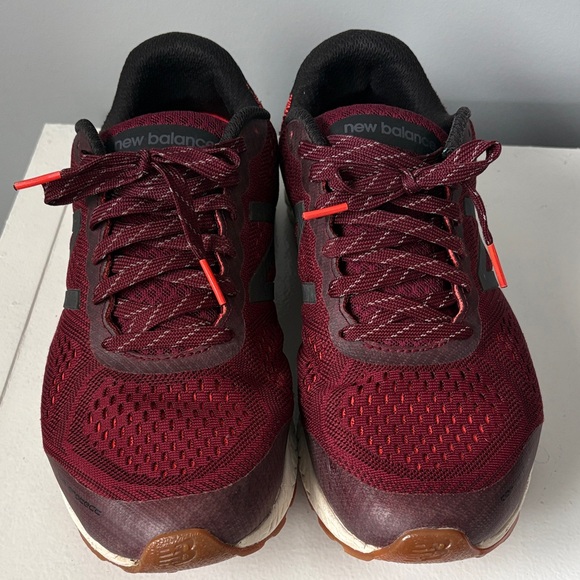 New Balance Other - New Balance Men’s Burgundy Athletic Sneakers with Black Accents size 10
